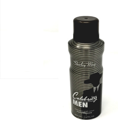 

SHIRLEY MAY CELEBRITY Body Spray - For Men(200 ml)