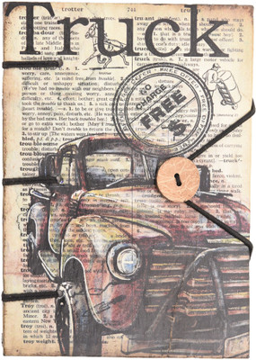 

Krashell A5 Diary(Handmade Diary, Multicolor)