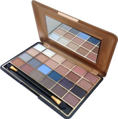 

Miss Rose Professional Gold 24 Colors Makeup EyeShadow 02 24 g(Brown)