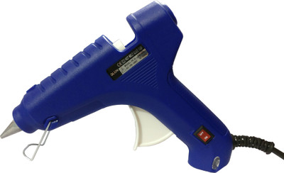 

glun Blue 60 Watt With ON OFF Switch Indicator Standard Temperature Corded Glue Gun(11 mm)