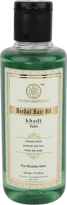 

Khadi Natural Herbal Tulsi Hair Oil(210 ml)