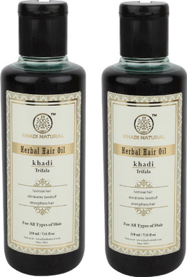 

Khadi Natural Herbal Triphala Hair Oil(420 ml)