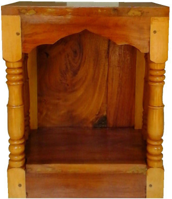 

COPPER BEECH Wooden Home Temple(Height: 46 cm)