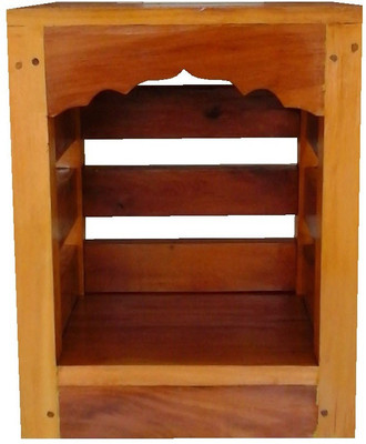 

COPPER BEECH Wooden Home Temple(Height: 46 cm)