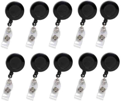

ART ME Plastic ID Badge Reel, ID Badge Holder(Pack of 10)