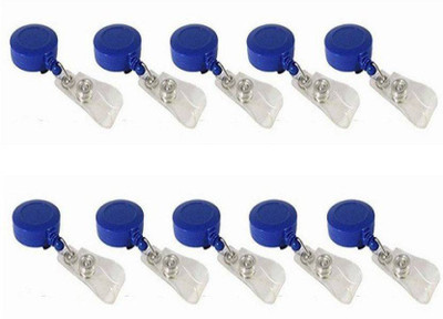

ART ME Plastic ID Badge Holder, ID Badge Reel(Pack of 10)