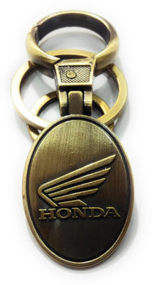

KAUSAL KF 2 RING HOOK METALIC GOLDISH IMPORTED HOOK CAR & BIKE Key Chain