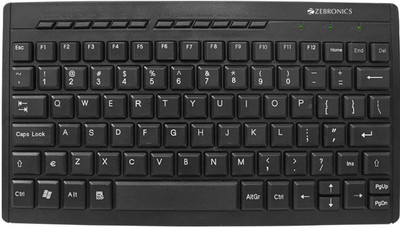 

Zebronics ZEB-k04 Wired USB Multi-device Keyboard(Black)