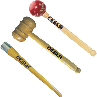 

Ceela Sports bat Knocking Mallet and Griping Cone Cricket Kit