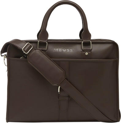 

MBOSS 15.6 inch Laptop Messenger Bag(Brown)