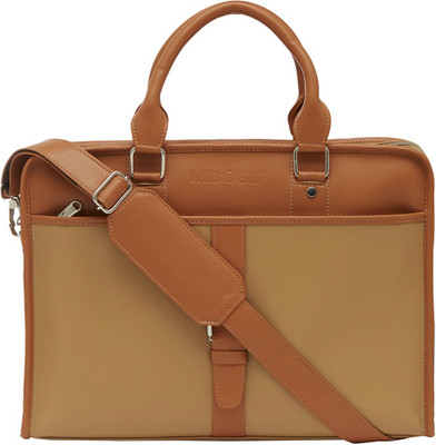 

MBOSS 15.6 inch Laptop Messenger Bag(Brown), Biscuit;orange