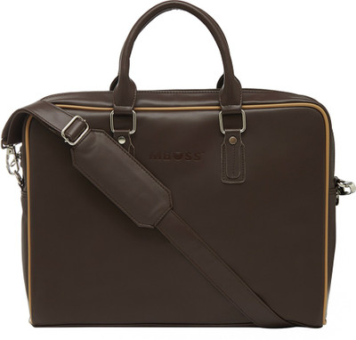 

MBOSS 15.6 inch Laptop Messenger Bag(Brown), Biscuit;brown