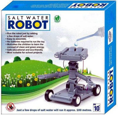 

Bonkerz Educational Salt Water Robot Toy Kit(Multicolor)