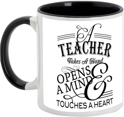 

AllUPrints Teachers Day Gifts Design 9 Black Ceramic Mug(325 ml)