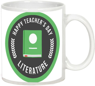 

AllUPrints Teachers Day Gifts Design 21 White Ceramic Mug(325 ml)