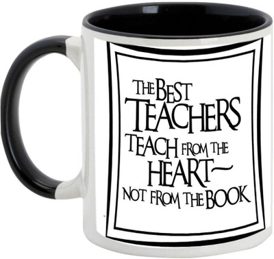 

AllUPrints Teachers Day Gifts Design 3 Black Ceramic Mug(325 ml)