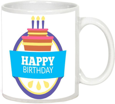 

AllUPrints Birthday Gifts Design 27 White Ceramic Mug(325 ml)