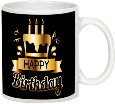 AllUPrints Birthday Gifts Design 21 White Ceramic Mug(325 ml)