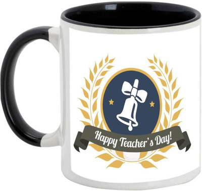 

AllUPrints Teachers Day Gifts Design 19 Black Ceramic Mug(325 ml)