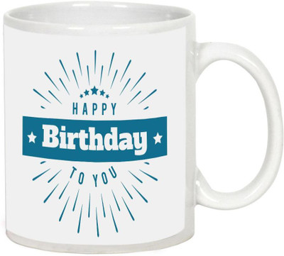 

AllUPrints Birthday Gifts Design 4 White Ceramic Mug(325 ml)