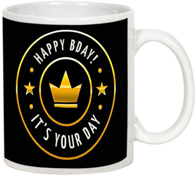 

AllUPrints Birthday Gifts Design 9 White Ceramic Mug(325 ml)