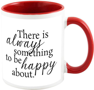 

AllUPrints Teachers Day Gifts Design 12 Red Ceramic Mug(325 ml)
