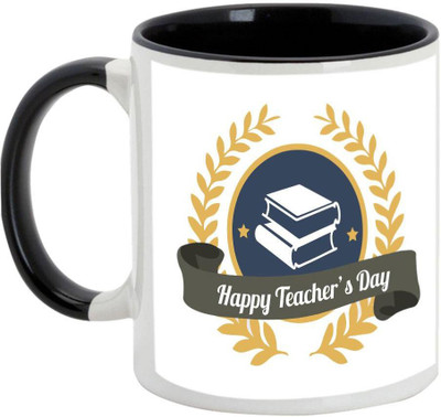 

AllUPrints Teachers Day Gifts Design 18 Black Ceramic Mug(325 ml)