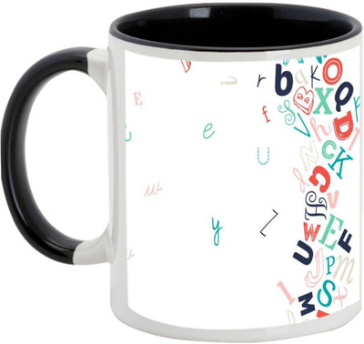 

AllUPrints Teachers Day Gifts Design 17 Black Ceramic Mug(325 ml)