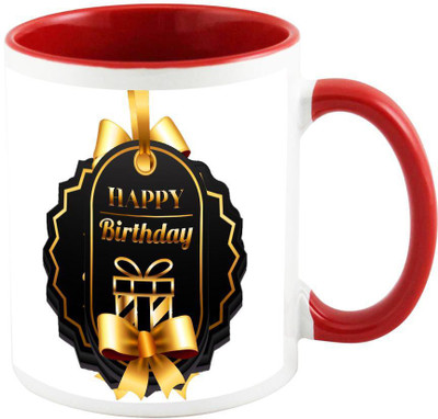 

AllUPrints Birthday Gifts Design 24 Red Ceramic Mug(325 ml)