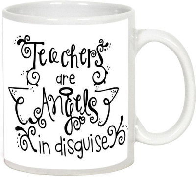 

AllUPrints Teachers Day Gifts Design 4 White Ceramic Mug(325 ml)