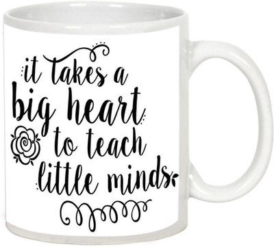 

AllUPrints Teachers Day Gifts Design 2 White Ceramic Mug(325 ml)