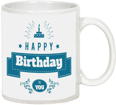 

AllUPrints Birthday Gifts Design 2 White Ceramic Mug(325 ml)