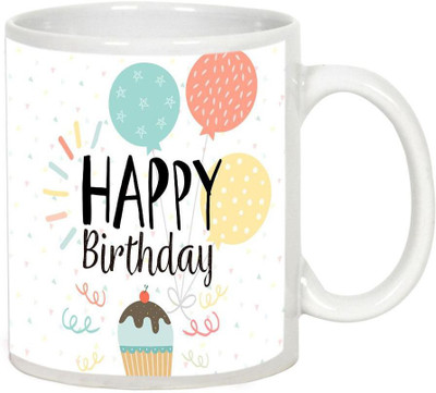 

AllUPrints Birthday Gifts Design 16 White Ceramic Mug(325 ml)