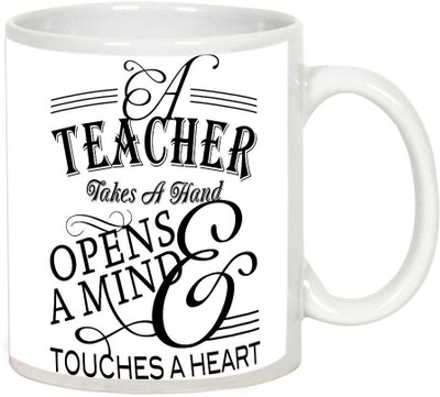 

AllUPrints Teachers Day Gifts Design 9 White Ceramic Mug(325 ml)
