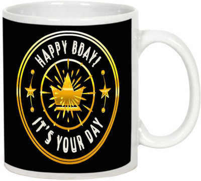 

AllUPrints Birthday Gifts Design 8 White Ceramic Mug(325 ml)