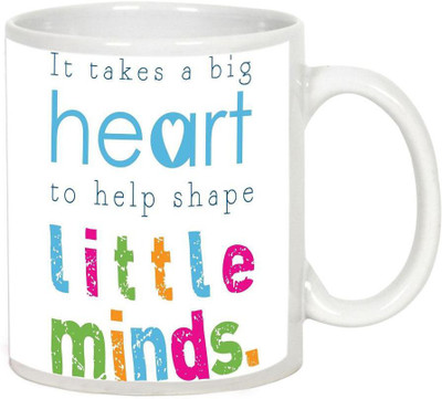 

AllUPrints Teachers Day Gifts Design 8 White Ceramic Mug(325 ml)
