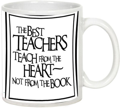 

AllUPrints Teachers Day Gifts Design 3 White Ceramic Mug(325 ml)