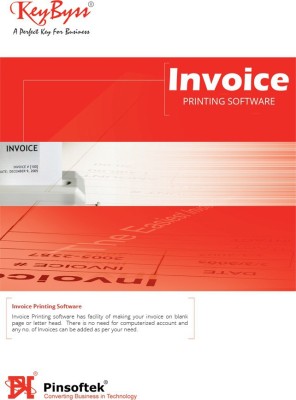 Pinsoftek KeyByss Invoice Printing Software - 5 Users (CD) [CD-ROM] …