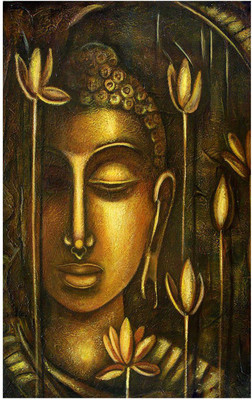 

God Buddha Poster for room Paper Print(18 inch X 12 inch, Rolled)