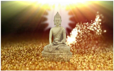 

God Buddha Poster for room Paper Print(12 inch X 18 inch, Rolled)