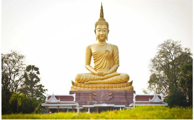 

God Buddha Poster for room Paper Print(12 inch X 18 inch, Rolled)