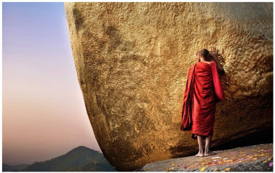 

God Buddha Poster for room Paper Print(12 inch X 18 inch, Rolled)