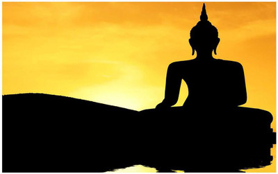 

God Buddha Poster for room Paper Print(12 inch X 18 inch, Rolled)