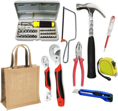 Gauba Traders Hand Tool Kit(50 Tools)