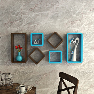 

Goodwill MDF Wall Shelf(Number of Shelves - 6)