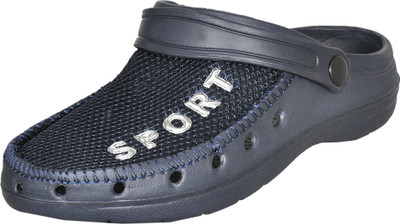 

Leon Men Blue Clogs