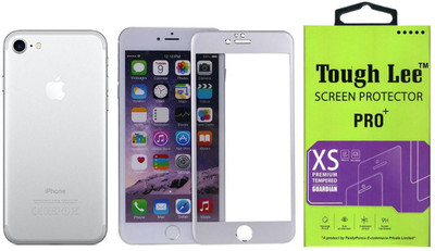 

Tough Lee Edge To Edge Tempered Glass for Apple Iphone 6 (4.7 inch, Silver Colour, Front and Back, Full Curved Screen Edge to Edge Metal Alloy Glass)
