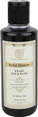 

Khadi Natural Herbal Amla & Reetha Shampoo(210 ml)