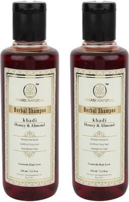 Khadi Natural Herbal Honey & Almond Shampoo(420)