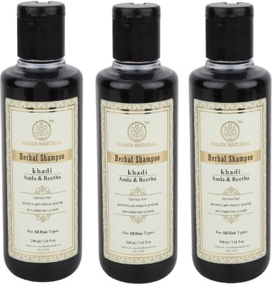 KHADI NATURAL Herbal Amla & Reetha Shampoo(630)